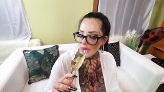 Inked Big Boobs MILF Ashley CumStar TOTALLY DESTROYED, Big Ass Gape, DP with toy, Piss drinking, Spit, on face Face Slap, Rimming, Cum Swallow - 14 image