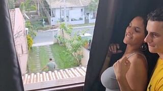 I gave it to my husband's friend while he was in the yard cutting grass and talking to me!!