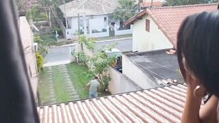 I gave it to my husband's friend while he was in the yard cutting grass and talking to me!!