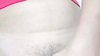 Cute Petite Asian Brunette Girl Masturbate