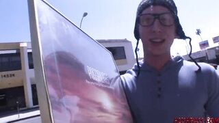 Step Mom takes cock in the ass from a inexperienced guy