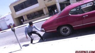 Step Mom takes cock in the ass from a inexperienced guy