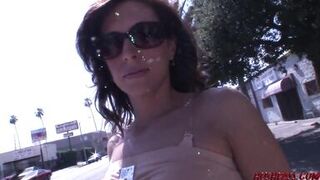 Step Mom takes cock in the ass from a inexperienced guy