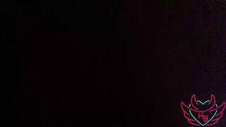 Slutty brunette did some dirty stuff in the bathtub