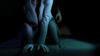 3D big boobs slut Asian whore cheating with big dick - 4 image