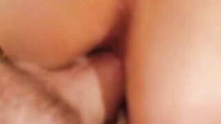 Sexy MILF gets her nice ASS fucked and deep anal creampie POV