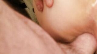 Sexy MILF gets her nice ASS fucked and deep anal creampie POV