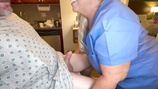 Nurse Venus Collects a Sperm Sample