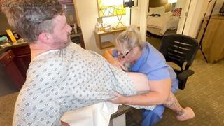 Nurse Venus Collects a Sperm Sample