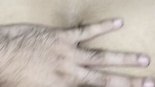 Fingering Creampied Wet Pinay Pussy