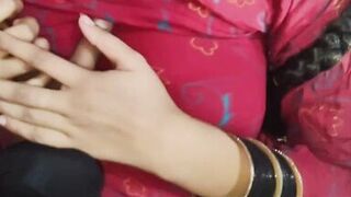 Little Indian stepsister massages me and it goes wrong