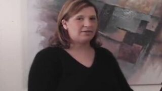 He Cums Quickly With BBW Amateur