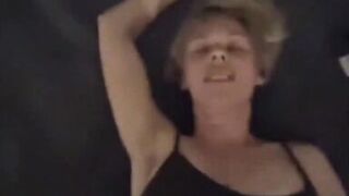 My wife Alexis is impressed by her new ab workout im more impressed with her nice pussy