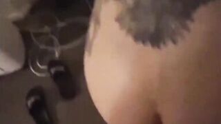 My wife Alexis is impressed by her new ab workout im more impressed with her nice pussy