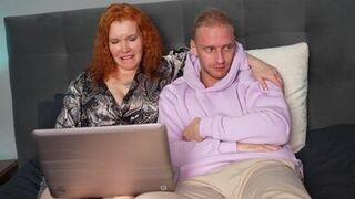 Don't watch porn with your friend's stepmom! Family anal therapy - 1 image