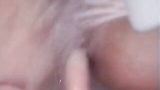 Showering after work with ass fingering