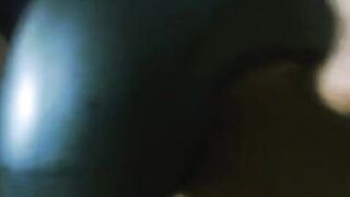 Using a deep tissue massager on my pussy gets my body vibrating good