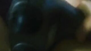 Using a deep tissue massager on my pussy gets my body vibrating good