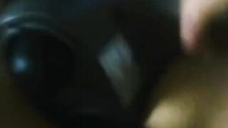 Using a deep tissue massager on my pussy gets my body vibrating good