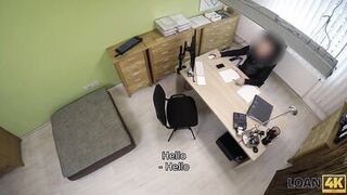 LOAN4K. Charmer didnt expect the banker to ask her toget XXX