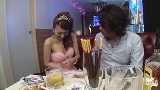 The Lovely Date Ends with the Beautiful Asian Having Her Perfect Pussy Eaten and Creampied