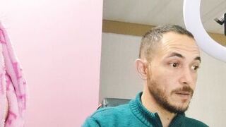 stepmother helps stepson study anatomy