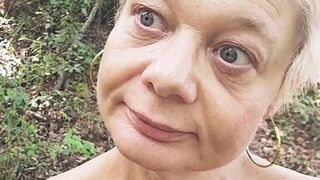 Mature Milf Looking for a stranger in the woods to suck and jerk him off thoroughly until he cums in my mouth