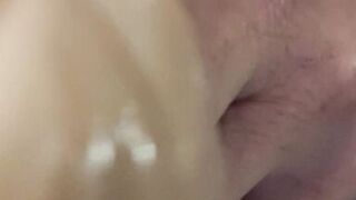 Wetwife tied up and teased 3 released to play with herself and cum