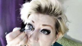 Makeup lessons from a famous married Russian porn star Aimee Hot MILF (aka AimeeParadise)... - 9 image