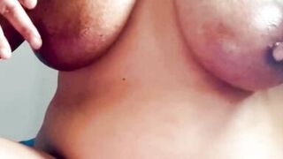 Busty moms boobs oiled