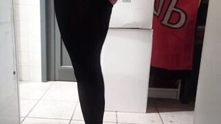 the saleswoman in the room