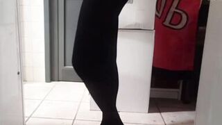 the saleswoman in the room