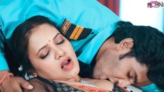 Indian hot bhabi seduced by watchman and fucked very hard in her bedroom when husband is not at home real hardcore sex video with clear Hindi audio - 4 image