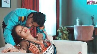 Indian hot bhabi seduced by watchman and fucked very hard in her bedroom when husband is not at home real hardcore sex video with clear Hindi audio - 5 image