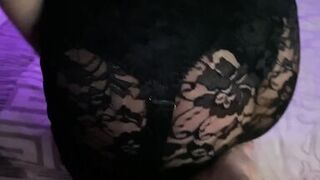 Lace on the Ass and Nylons on the Legs Sucked and Fucked - 3 image