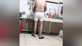 My nephew makes me very happy with his big cock