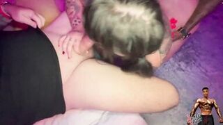 BUBBLE BUTT GOTH BABE ANGEL SUMMER GETS SLUTTED OUT BY HER NEW ROOMMATES - 6 image