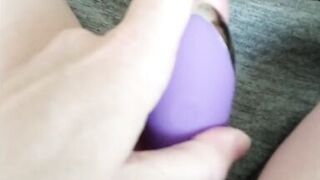 I pretended my vibrator was a hard cock and fucked myself good with it until I exploded