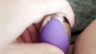 I pretended my vibrator was a hard cock and fucked myself good with it until I exploded