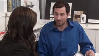 Busty Milf Fucks Her Employees