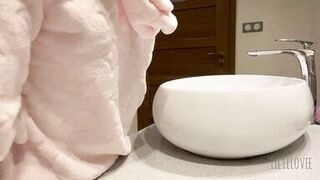 Wife caught her stepson, got fucked and begged him not to cum in her pussy, but to stick it in her ass. Real betrayal