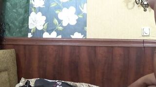 POV with camera in hands - real ending real orgasm sounds (continuation of the previous video)