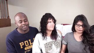 Casting Desperate Amateurs Crimson Hollee Misty Isabella having their tight pussies banged rough