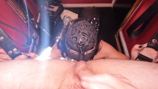 Filthy Sub Slut loves licking rimming ass so much - it is all about the rimming - deep passionate tongue in asshole