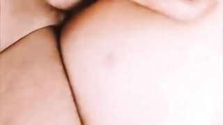 Turkish sex. Married woman cheats on her husband. She sits on top of it, splitting big with pleasure - 13 image