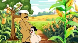 Part 3 , my big ass village mom fucked very hard by a labour kundan in khet