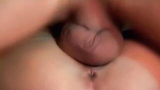 slutty milf in fishnet stocking riding huge cock - 6 image