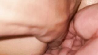 3 steps to fuck my wife: second, fisting to stretch her pussy, ass red and burning