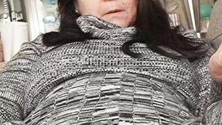 mature milf masturbation under dress - 2 image