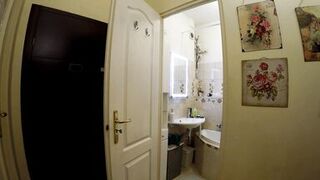 All Natural Big Tits Big Ass Hot Brunette Babe comes for a Fashion Lingerie Try on Shooting turns into a Porn Casting